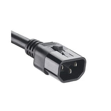 8FT Dual Locking IT Power Cord Black LPCA14-X