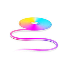 16.4 Ft Flexible Smart LED Neon Rope Light Compatible with Voice Assistants for Bedroom & Gaming