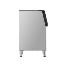 Stainless Steel Commercial Ice Storage Bin 300 lb Capacity with Adjustable Rubber Feet