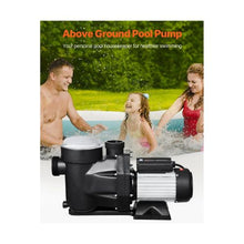 Premium 2.5 HP 220V 3450 RPM Single-Speed Swimming Pool Pump for Above Ground Pools