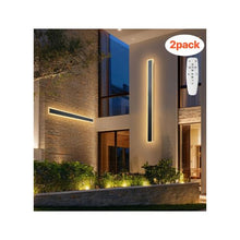 47.2 Inch Long Strip Modern Decorative Adjustable Warm to Cool Outdoor Wall Light Fixture