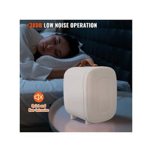 Compact 4L Mini Cosmetic Refrigerator with Cooling & Warming Function for Cosmetics and Beverages White