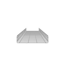 Electro Zinc Steel Cable Management Basket Silver PWB4X18EZ