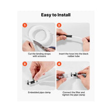 Diesel Heater Fuel Line Kit with 2 x 5M Hoses Filters and Clamps for 2KW-8KW Heaters