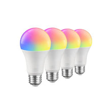 WiFi & Bluetooth Wireless Smart LED Light Bulbs Alexa & Google Compatible 4 Pack