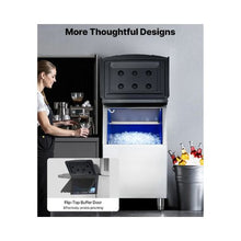 Heavy Duty 250 lbs Professional Commercial Ice Storage Bin with Adjustable Feet for Restaurant Hotel and Beverage Shops