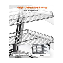 Commercial 5 Cu. Ft. Curved Countertop Pastry Display Case with Frost Free Cooling and LED Lights
