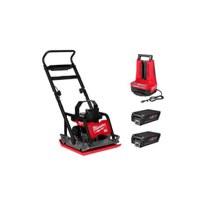 20 Inch Cordless Rechargeable Electric Plate Compactor Kit MXF220-2HD