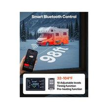 Multi Purpose 8KW Diesel Air Heating System with Remote & App Control for Trucks, Vans, RVs, Campers
