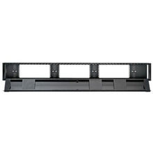Vertical Cable Manager 12 Wide Single Sided Black PE2VFD1296