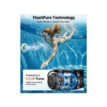 FlashPure 12 Inch Capacity Sand Filtration Pump for Above-Ground Swimming Pools