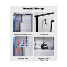 72 Inch Commercial Undercounter Freezer Worktable 3 Door Stainless Steel Food Prep Freezer with Casters and LED Lighting