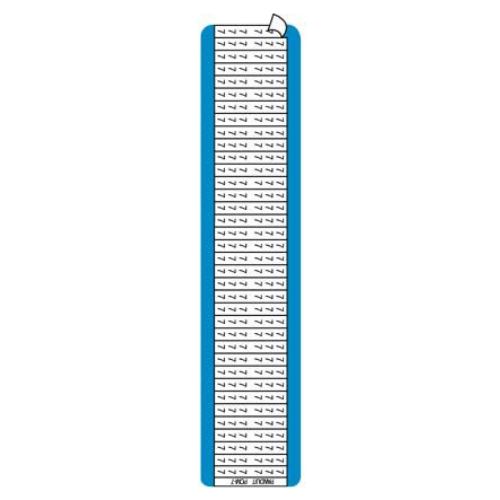 Wire & Cable Markers Pre Printed Vinyl Cloth White PCM-E (Pack of 25)