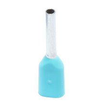 22 AWG TEAL INSULATED COPPER WIRE TWIN END FERRULE (Pack of 500) - V30AE006564