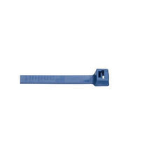 Metal Detectable Intermediate Cross Section Cable Tie Dark Blue PLT2I-C186 (Pack of 100)