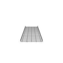 Powder Coated Steel Wire Basket Hardware Kit Black PWB2X24BL