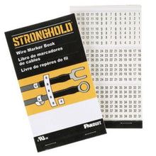 Pre Printed Wire And Cable Identification Book White And Black PCMB-8