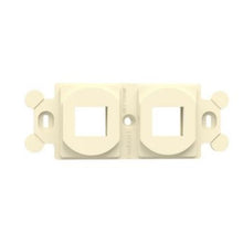 2 Port Flat Module Adapter Frame Electric Ivory NK2106MFEI