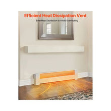 Standard 3 ft Electric Baseboard Heater Cover Replacement Easy Installation