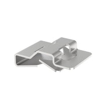 Zinc Plated Steel 4-Way Clip On Cable Tie Mount Silver MCMS12-PJ-C (Pack of 100)