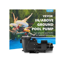 High-Performance 220V Variable Dual Speed Swimming Pool Pump with Strainer Basket