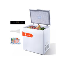 4.77 Cu.Ft Storage Household Chest Freezer with 2 Removable Baskets & Mechanical Control