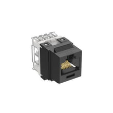 Polycarbonate Punchdown Keystone Unshielded Jack Module Black NK688MBL-Q