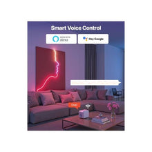 16.4 Ft Flexible Smart LED Neon Rope Light Compatible with Voice Assistants for Bedroom & Gaming