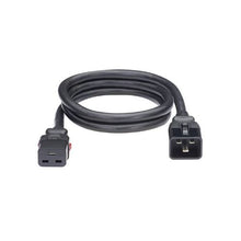 8FT Dual Locking IT Power Cord IEC C20 to IEC C19 Black LPCB14-X