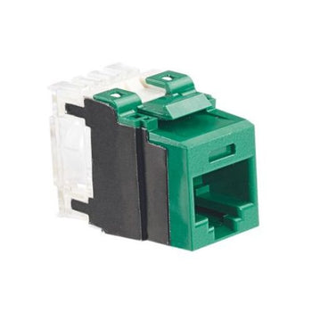 Category 6A Unshielded Netkey Keystone Punchdown Module Green NK6X88MGR