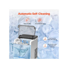 50 Lbs/24H Automatic Portable Countertop Ice Maker Large Ice Production Capacity with Self-Cleaning Feature