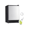 Compact 15 Lb/24H Built-In Under Counter Ice Maker with Reversible Stainless Steel Door for Commercial Home Kitchen