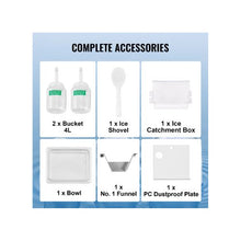 Heavy Duty 397 LBS/24H Commercial Electric Snowflake Ice Maker with Air Cooling System for Restaurants & Food Service