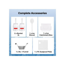 80KG/24H Commercial Snowflake Ice Machine 176.4 LBS Daily Ice Production for Bakery & Cafe