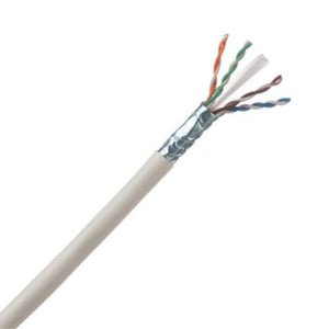 Cat 6A Plenum Copper Cable Conductors Twisted Pairs Violet PFP6X04VL-UG (Pack of 1000)