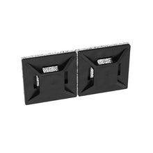 0.75x0.75 4 Way Cable Tie Mount ABS Rubber Adhesive Tape ABMM-A-C20 (Pack of 100)