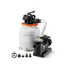 Complete 12-Inch Swimming Pool Sand Filter Pump with Advanced Water Cleaning System