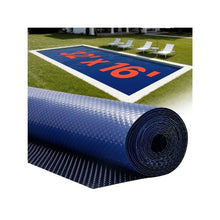 32 x 16 ft 16 Mil Solar Pool Cover Blue & Black Bubble Swimming Pool Blanket with Dual Heat-Locking Air Layer Cuttable