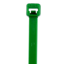 Cross Section Miniature Plenum Rated Cable Tie Green PLT1M-C5 (Pack of 100)