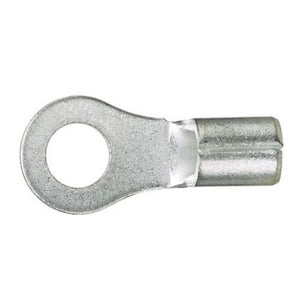 Non Insulated Ring Terminal Standard Brazed Seam Barrel P14-14R-C (Pack of 100)