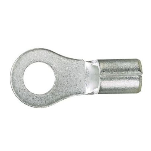 Non Insulated Ring Terminal Standard Brazed Seam Barrel P14-14R-C (Pack of 100)