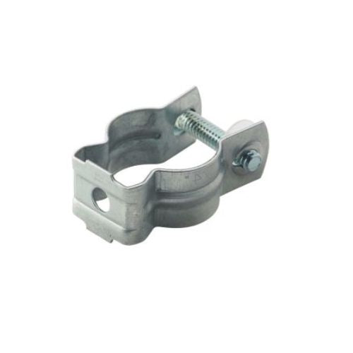 Zinc Plated Conduit Clamps With Bolt Metallic PCD0B (Pack of 100)