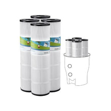 425 Sq. Ft. Swimming Pool Filter Cartridge Replacement 4 x 105 Sq. Ft. Spa & Hot Tub Filter Elements Easy to Clean Compatible with Pentair CCP420