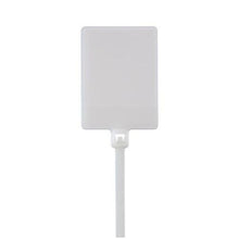 Cross Section Flag Miniature Marker Premium Cable Tie Natural PLF1MA-M (Pack of 1000)