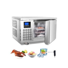 Heavy Duty Commercial Blast Chiller Freezer 80 L Stainless Steel Rapid Cooling Cabinet with 3 Tray Capacity