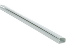 PANDUIT SURFACE RACEWAY, LD10 LOW VOLTAGE SINGLE CHANNEL, 8 FT, WHITE - LD10WH8-A