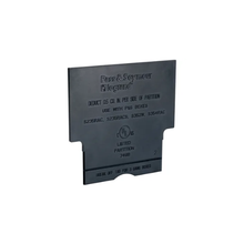 Black Non Metallic Low Voltage Box Divider Plate LVDIV1