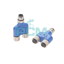 M12 A Coding Y Splitter Coupler PCM-S-0689