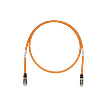 26 AWG Category 6A Shielded Patch Cord Orange STP6X30MOR