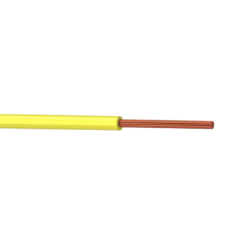20 AWG TYPE E M16878/4 PTFE HIGH TEMPERATURE LEAD WIRE YELLOW JACKET